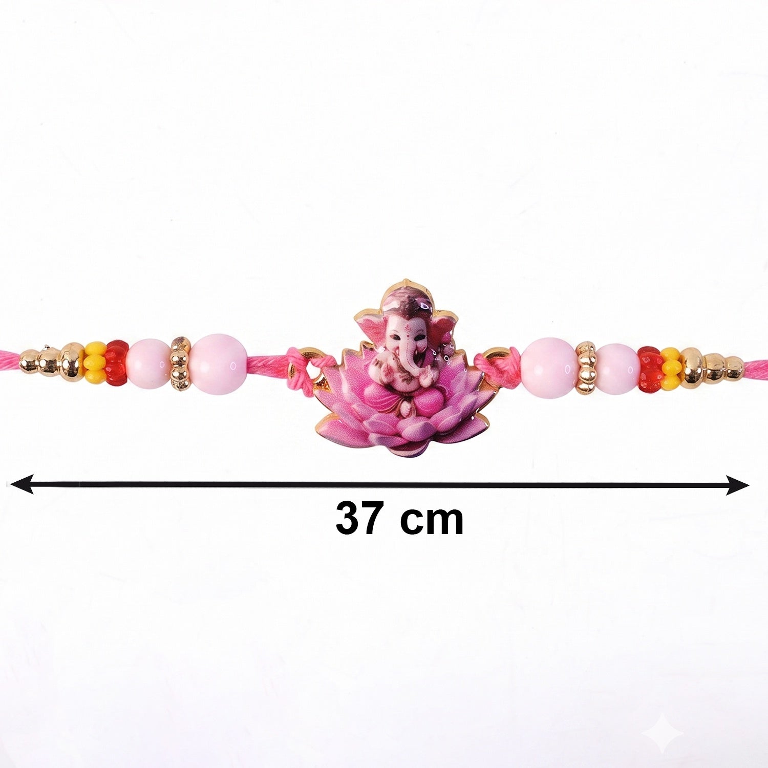 ALVENZA Lord Ganesha Rakhi – Divine Blessings & Elegant Design