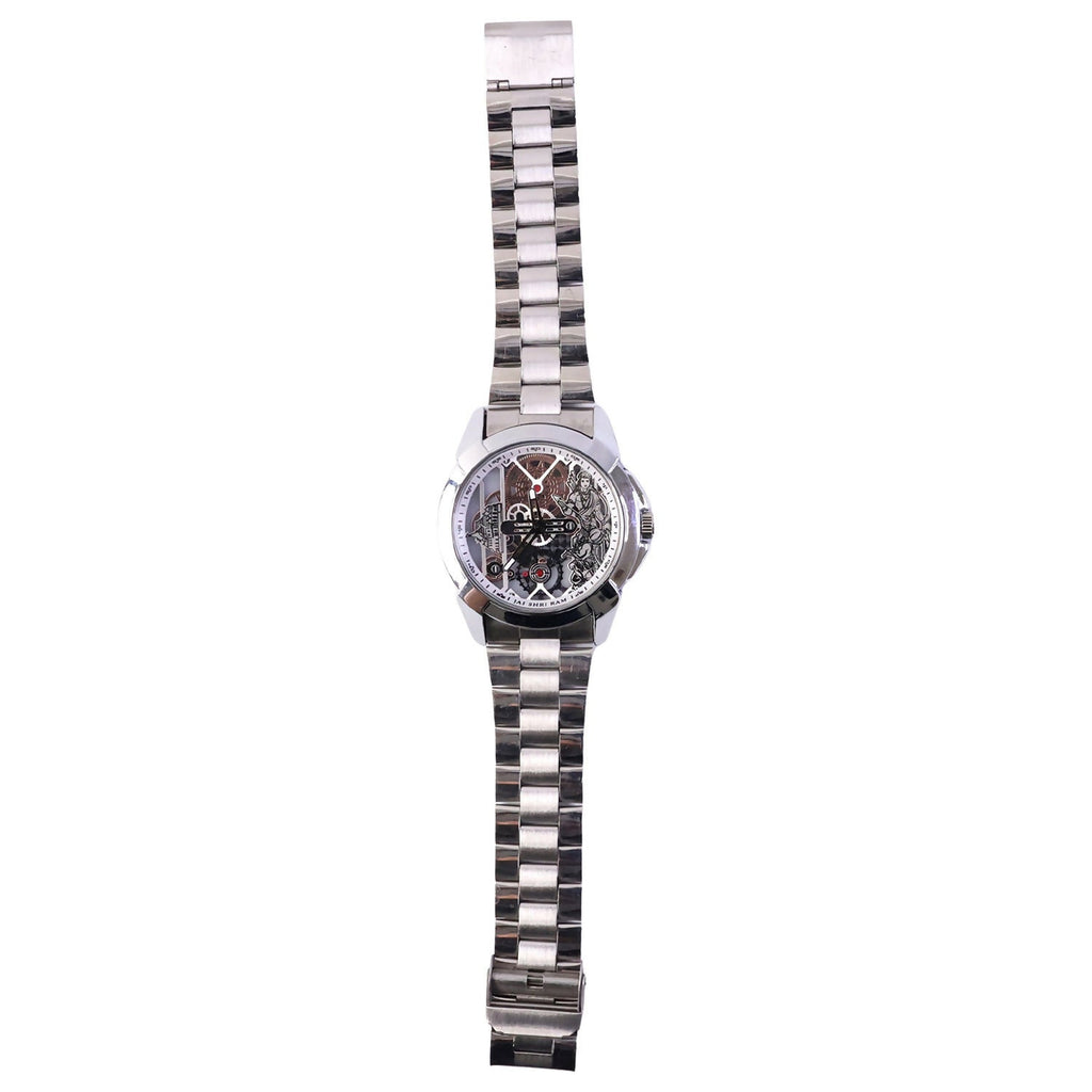 Jai Shri Ram Silver Chain Watch – Devotional & Stylish Accessory
