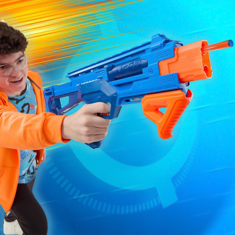 ALVENZA Nerf N-Series Double Impact Blaster – High-Performance Foam Dart Gun