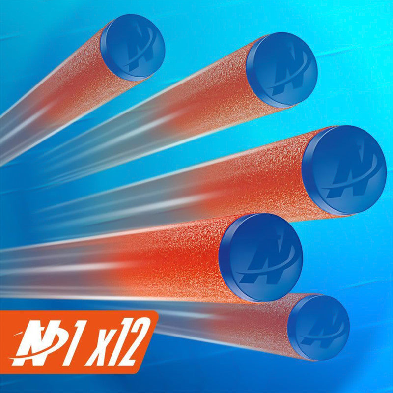 ALVENZA Nerf N-Series Double Impact Blaster – High-Performance Foam Dart Gun