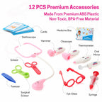 ALVENZA Kids Doctor Set – Realistic, Fun & Educational Play Kit