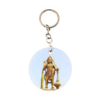 ALVENZA Hanuman Mandir Keychain – Bright Devotional Lightweight Accessory
