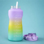 ALVENZA Motivational Water Bottle – Handy Time Marker & Leakproof Design