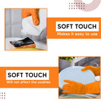 Reusable Rubber Cleaning Gloves Waterproof & Durable for Kitchen - Detail View 7