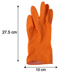 Reusable Rubber Cleaning Gloves Waterproof & Durable for Kitchen - Detail View 5