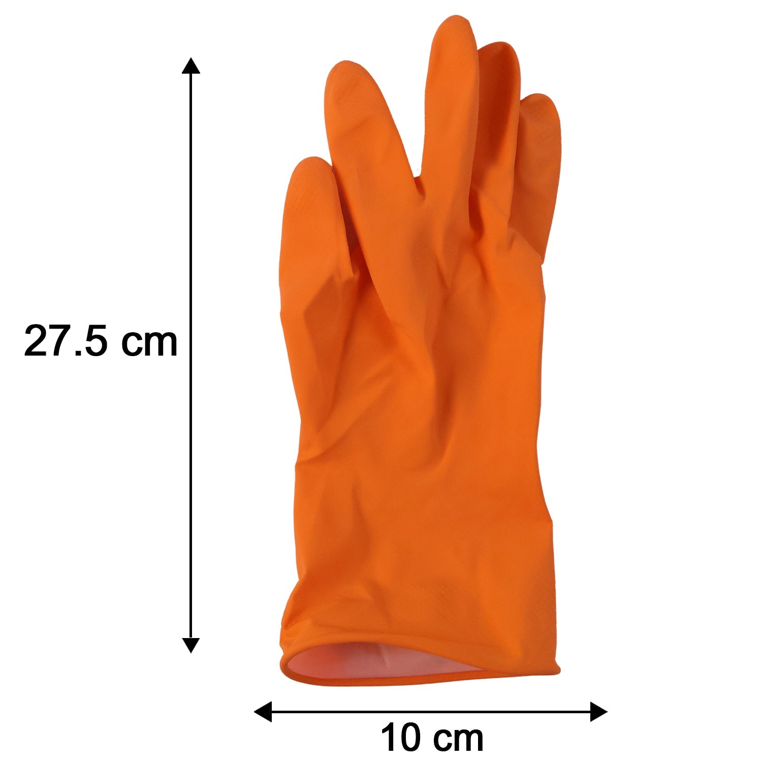 Reusable Rubber Cleaning Gloves Waterproof & Durable for Kitchen - Detail View 5