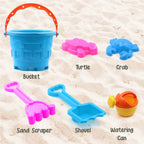 ALVENZA Kids Beach Sand Toy Set – Complete 6-Piece Play Kit for Outdoor Fun