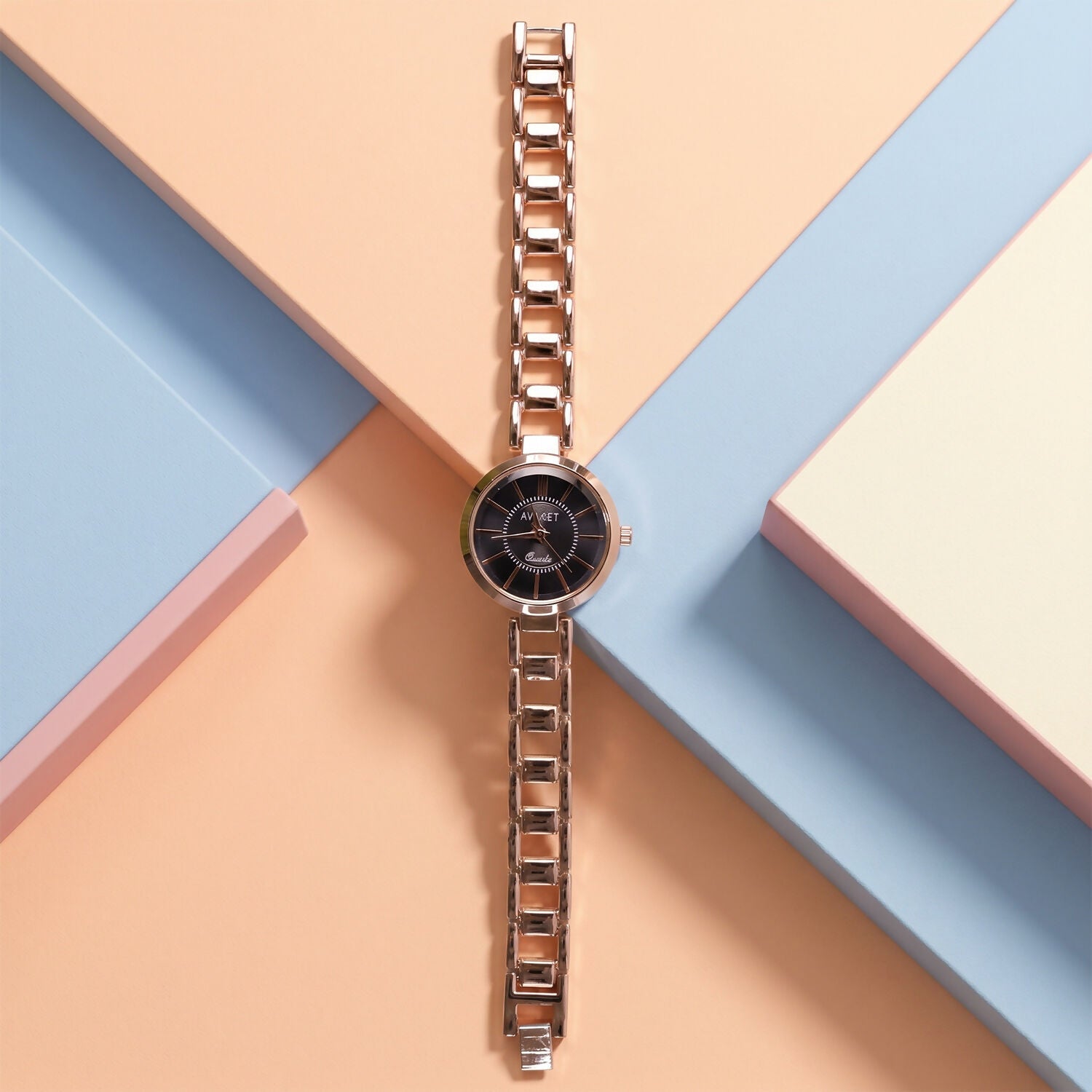 Rose Gold Bracelet Watch – Elegant and Stylish for Women