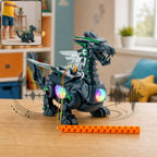 ALVENZA Walking Dinosaur Toy – Realistic Movements & Light Effects for Kids