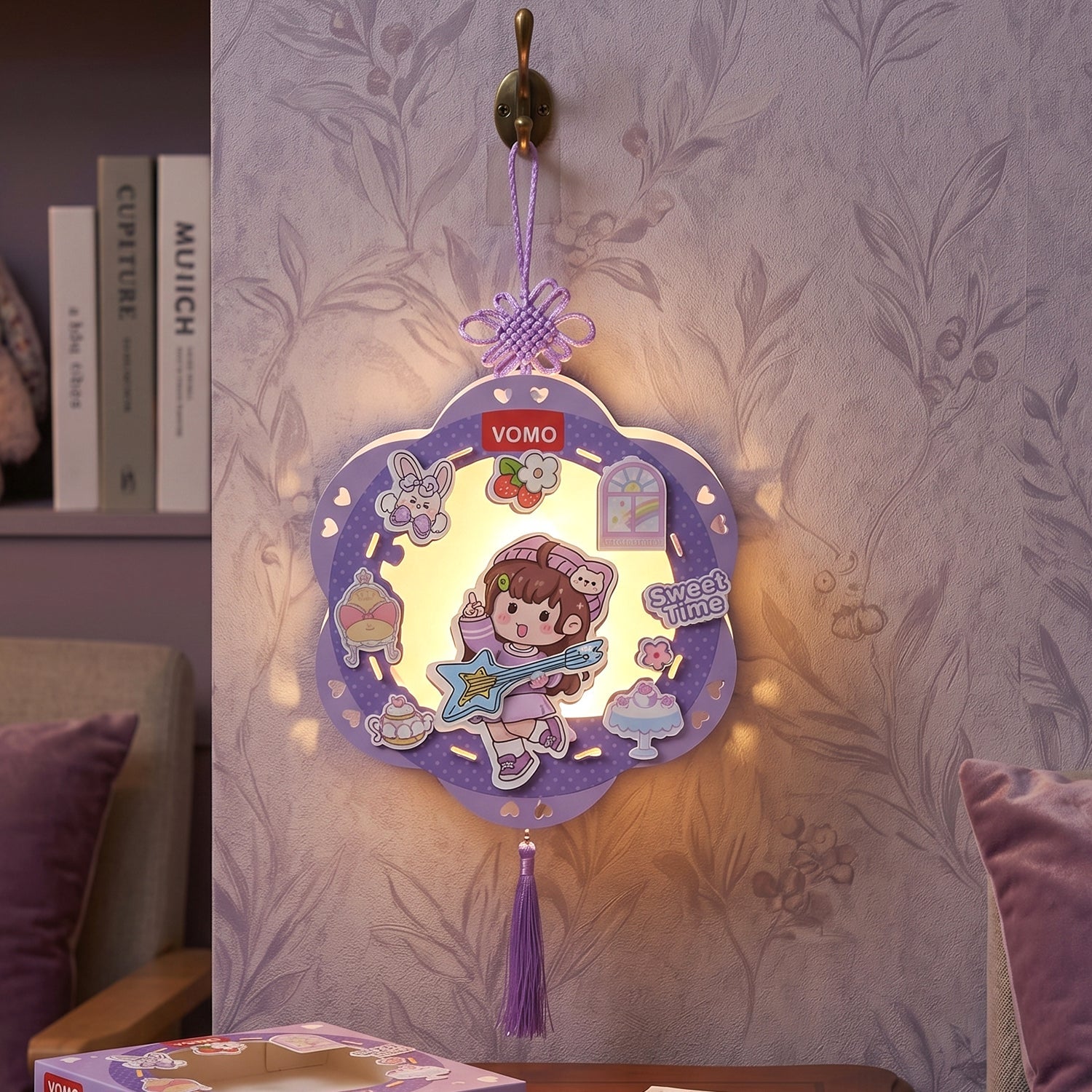 DIY Paper Lantern Craft Kit Fun & Creative Decor for Kids - Detail View 6