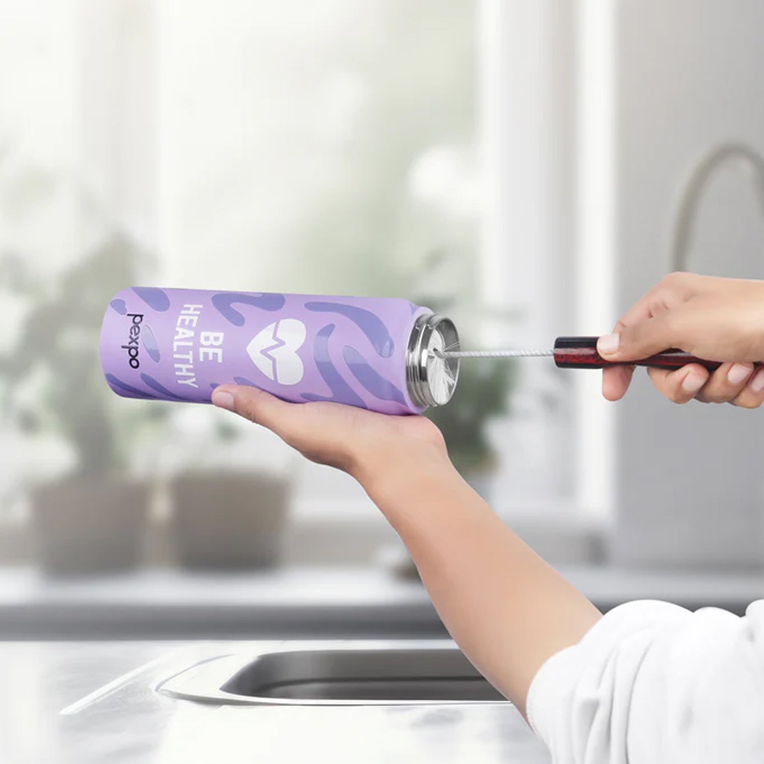 ALVENZA Stainless Steel Water Bottle – Leakproof & Insulated for Daily Use