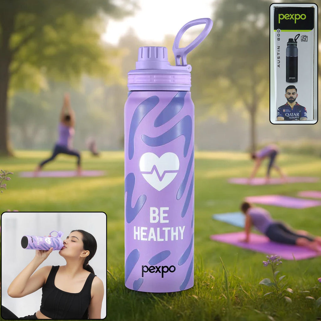 ALVENZA Stainless Steel Water Bottle – Leakproof & Insulated for Daily Use