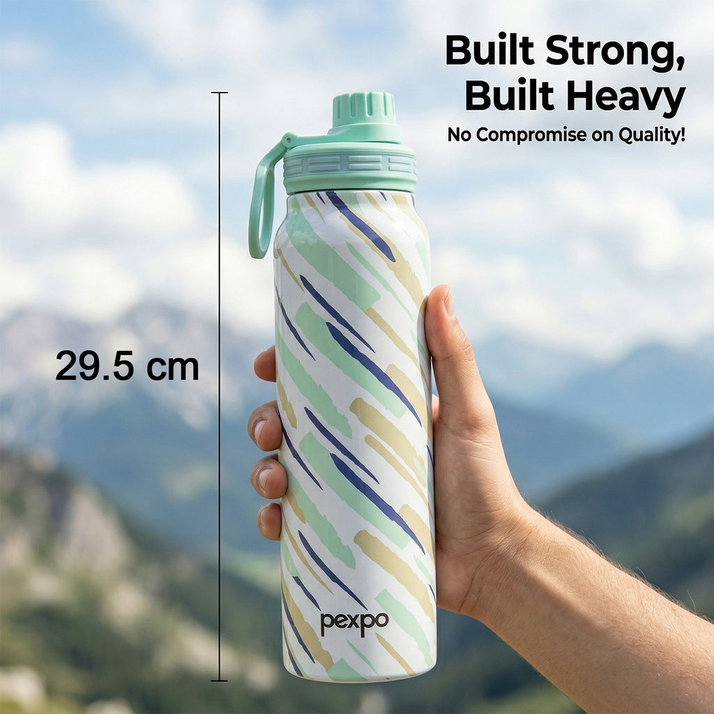 ALVENZA Stainless Steel Water Bottle – Leakproof & Large Capacity for Daily Use