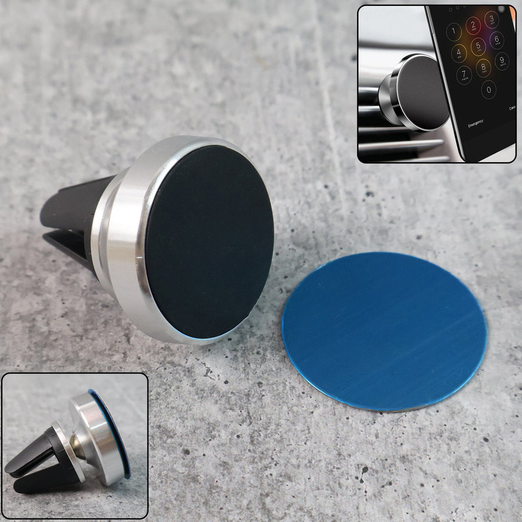 ALVENZA Magnetic Phone Holder Stand – 360° Rotating Secure Grip