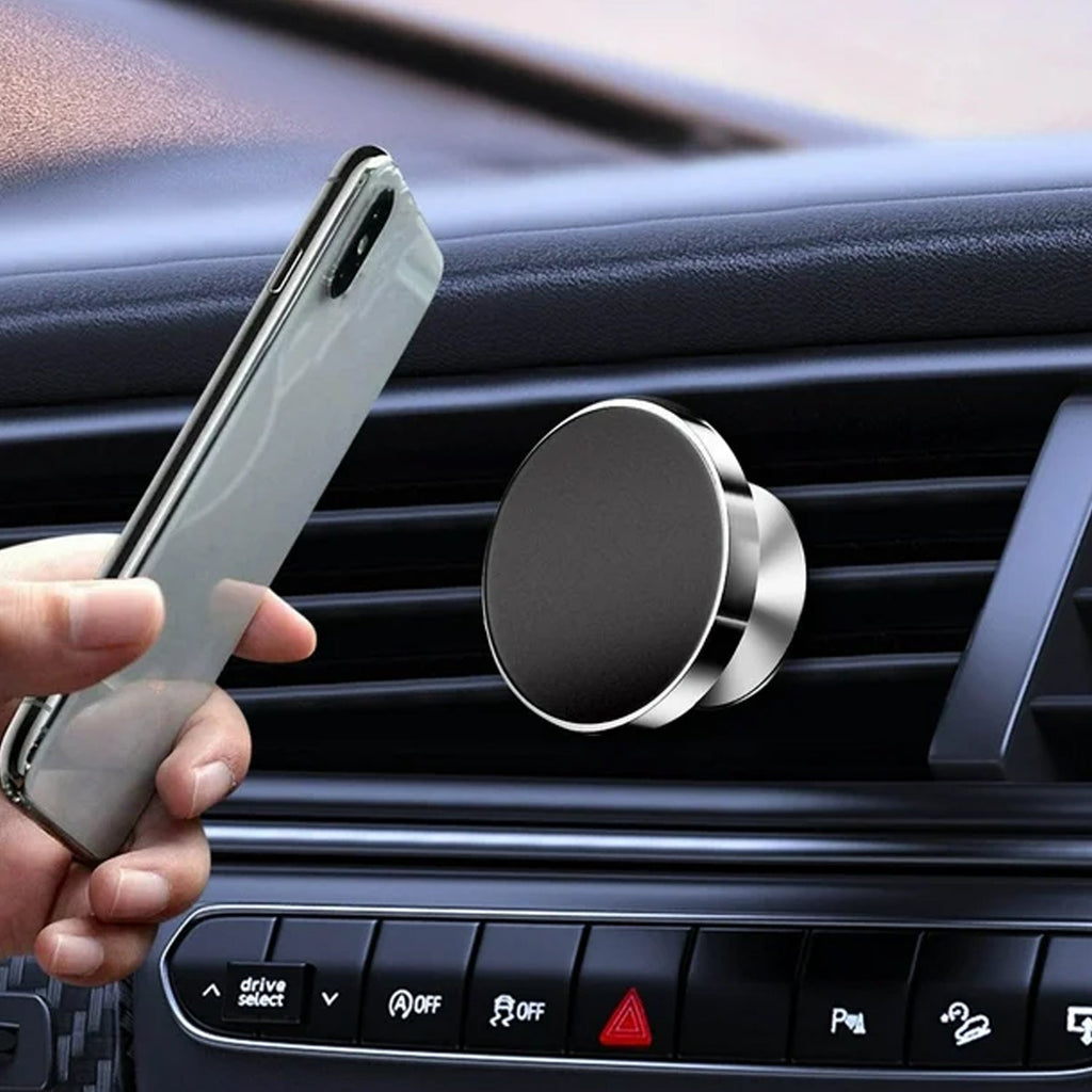 ALVENZA Magnetic Phone Holder Stand – 360° Rotating Secure Grip