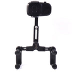ALVENZA Car Rear View Mirror Phone Holder – 360° Adjustable & Retractable