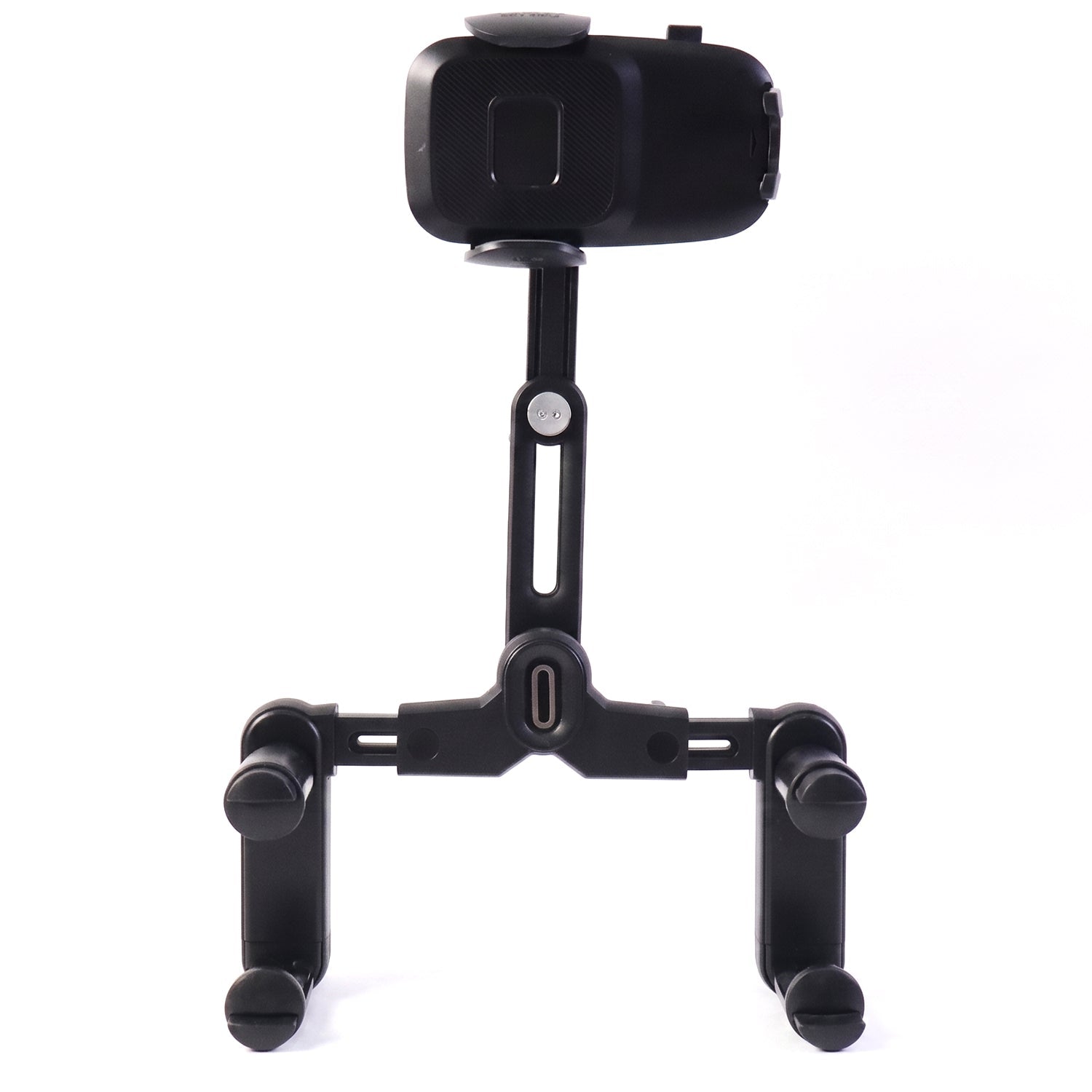 ALVENZA Car Rear View Mirror Phone Holder – 360° Adjustable & Retractable