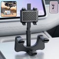 ALVENZA 360 Degree Car Rear View Mirror Mobile Phone Holder – Adjustable & Secure Fit