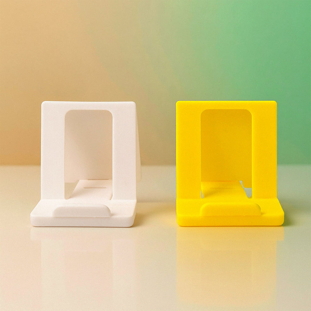 ALVENZA Mobile Phone Stand – Adjustable Foldable & Portable Plastic Holder