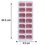 Plastic Ice Cube Tray Durable with Lid for Easy Freezing - Detail View 6