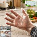 Disposable Plastic Gloves Hygienic & Practical for Home & Commercial Use