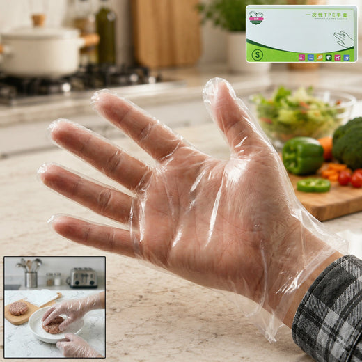 Disposable Plastic Gloves – Hygienic & Practical for Home & Commercial Use
