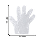 Disposable Plastic Gloves Hygienic & Durable for Food & Cleaning - Detail View 6