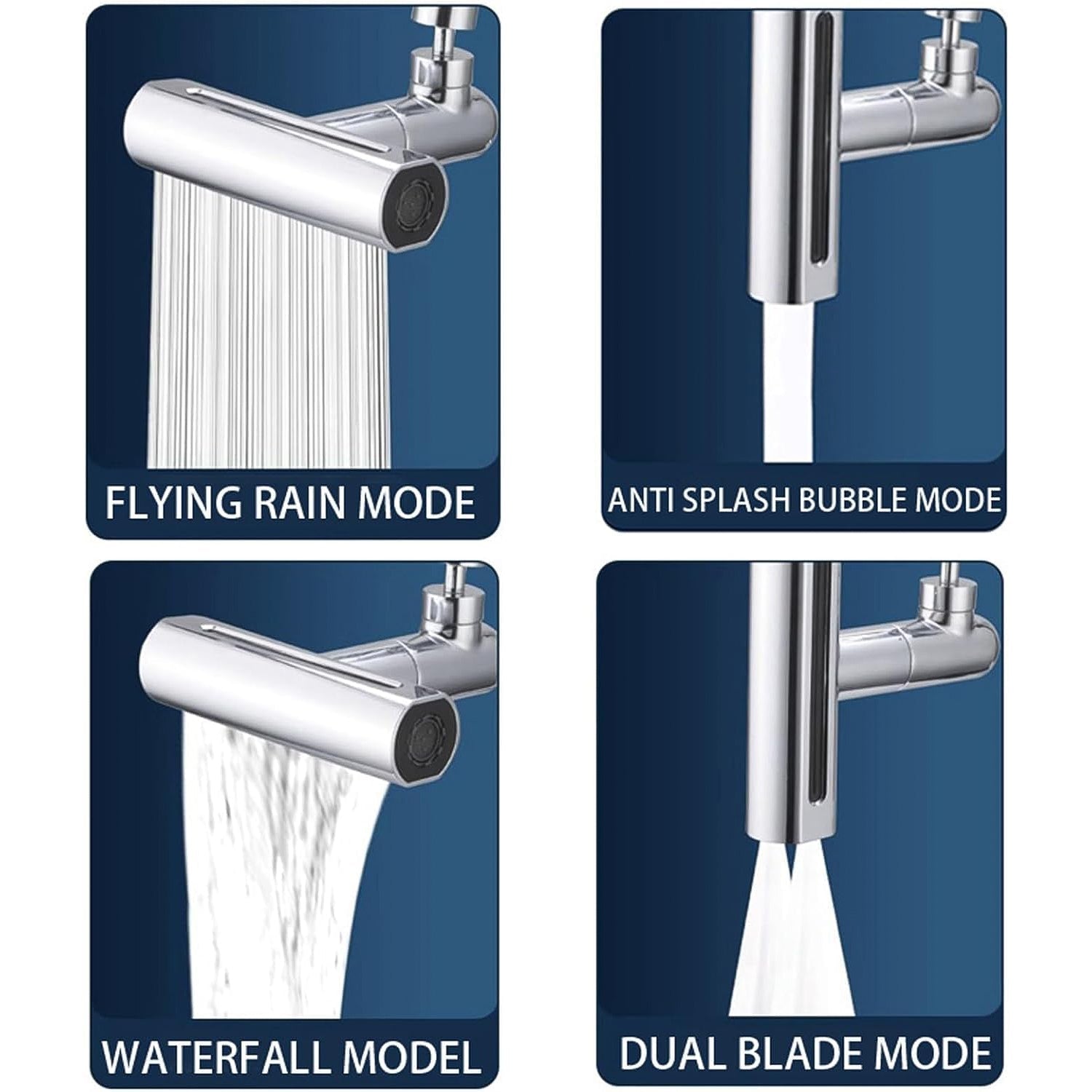 ALVENZA High Pressure Shower Head – Adjustable & Water Saving | Mist & Relax