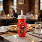Small Plastic Squeeze Sauce Bottle Easy dispensing for condiments - Detail View 6