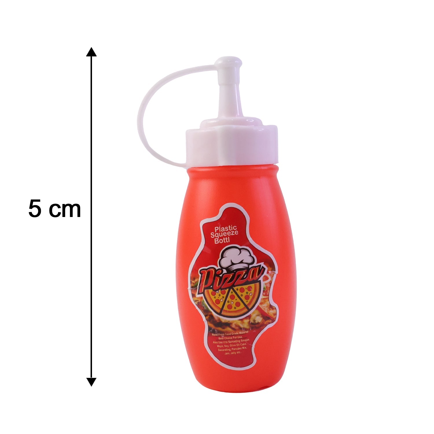 Small Plastic Squeeze Sauce Bottle Easy dispensing for condiments - Detail View 8