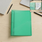 A4 Size Transparent Ring Binder Folder Durable for Document Organization - Detail View 5