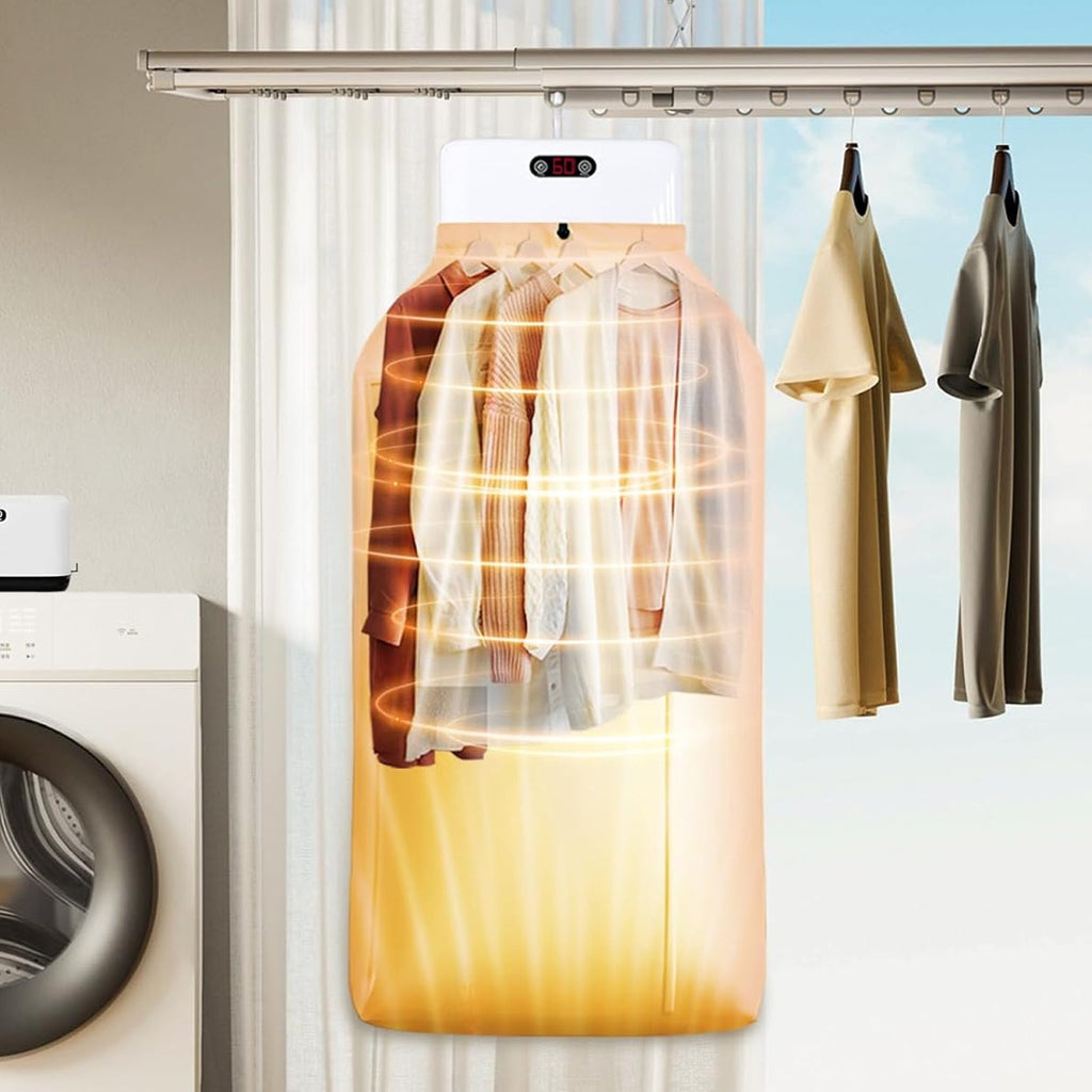 ALVENZA Portable Electric Clothes Dryer – Compact & Foldable for Quick Drying