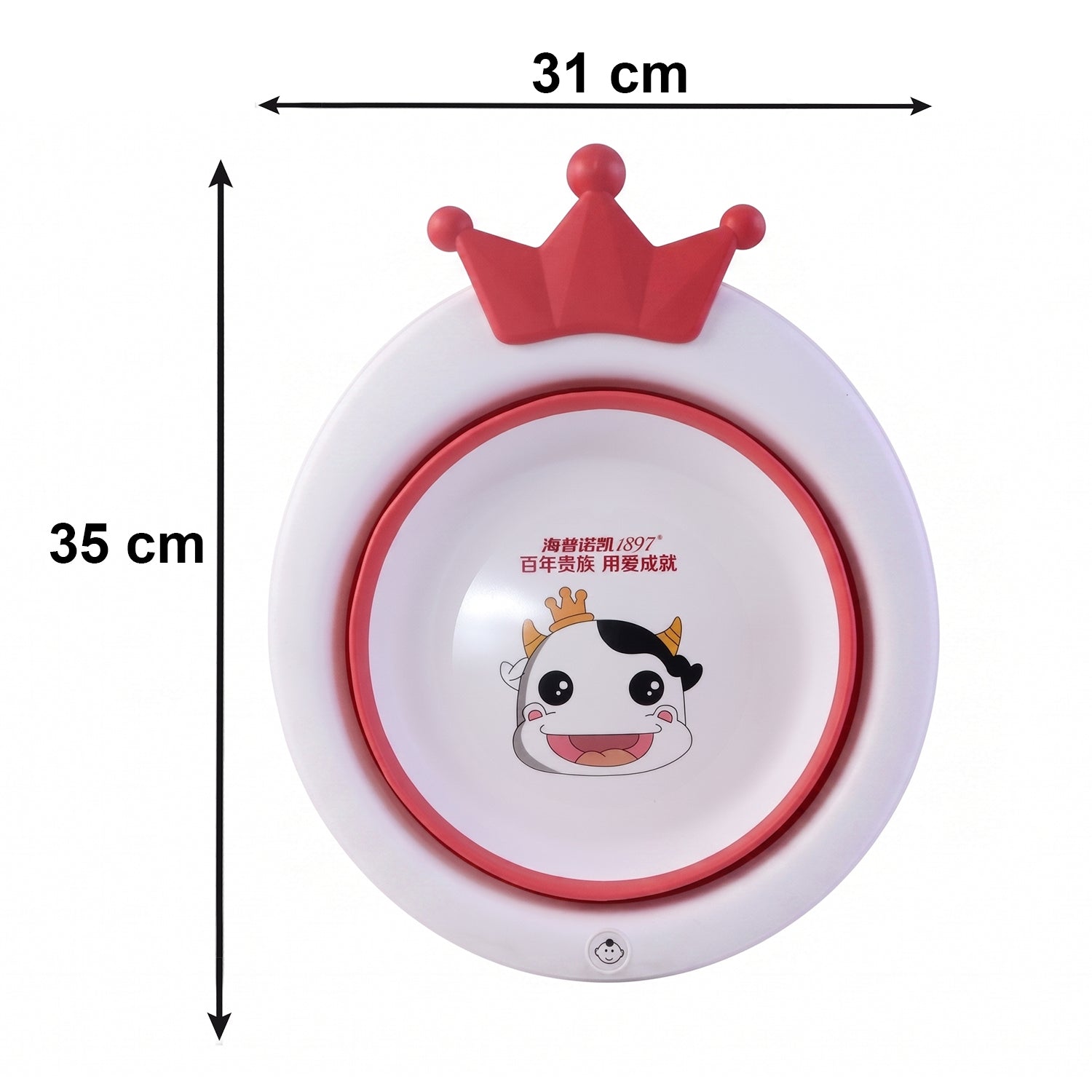 Foldable Baby Bathtub Non-Slip, Portable & Safe for Infants - Detail View 6