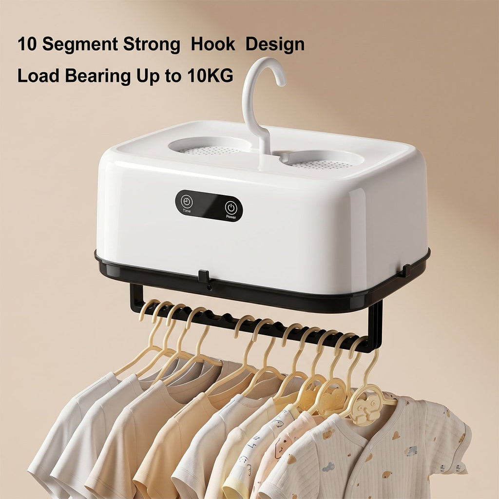 ALVENZA Portable Electric Clothes Dryer – Compact & Foldable for Quick Drying