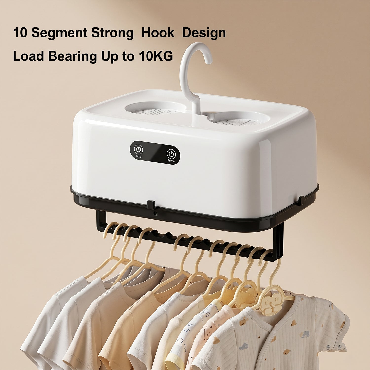 ALVENZA Portable Electric Clothes Dryer – Compact & Foldable for Quick Drying