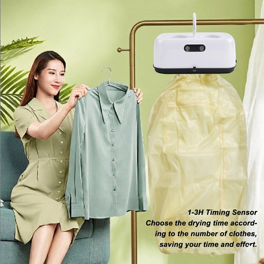 ALVENZA Portable Electric Clothes Dryer – Compact & Foldable for Quick Drying