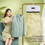 ALVENZA Portable Electric Clothes Dryer – Compact & Foldable for Quick Drying