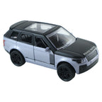 ALVENZA Light and Sound Metal Pull Back Car Toy, Die Cast SUV Model for Kids (1 Pc)
