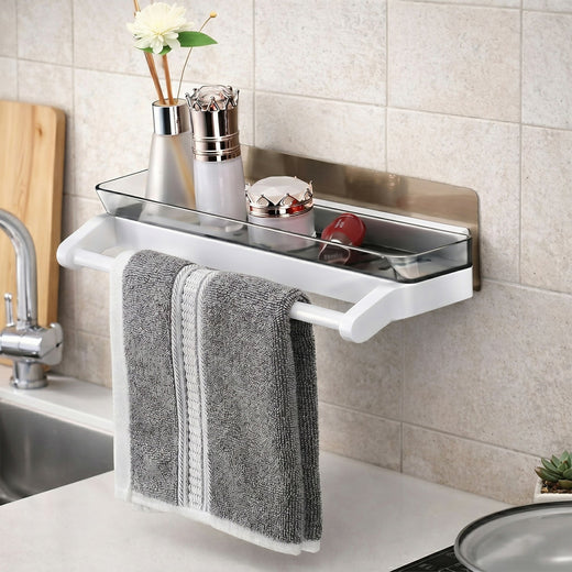 ALVENZA Wall-Mounted Bathroom Shelf – Space-Saving & Durable Organizer