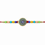ALVENZA Evil Eye Mandala Rakhi – Symbol of Love and Protection