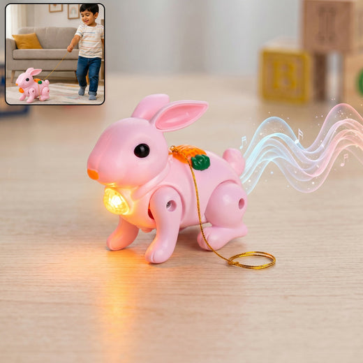 ALVENZA Crawling Rabbit Toy – Musical with Lights & Sounds for Kids