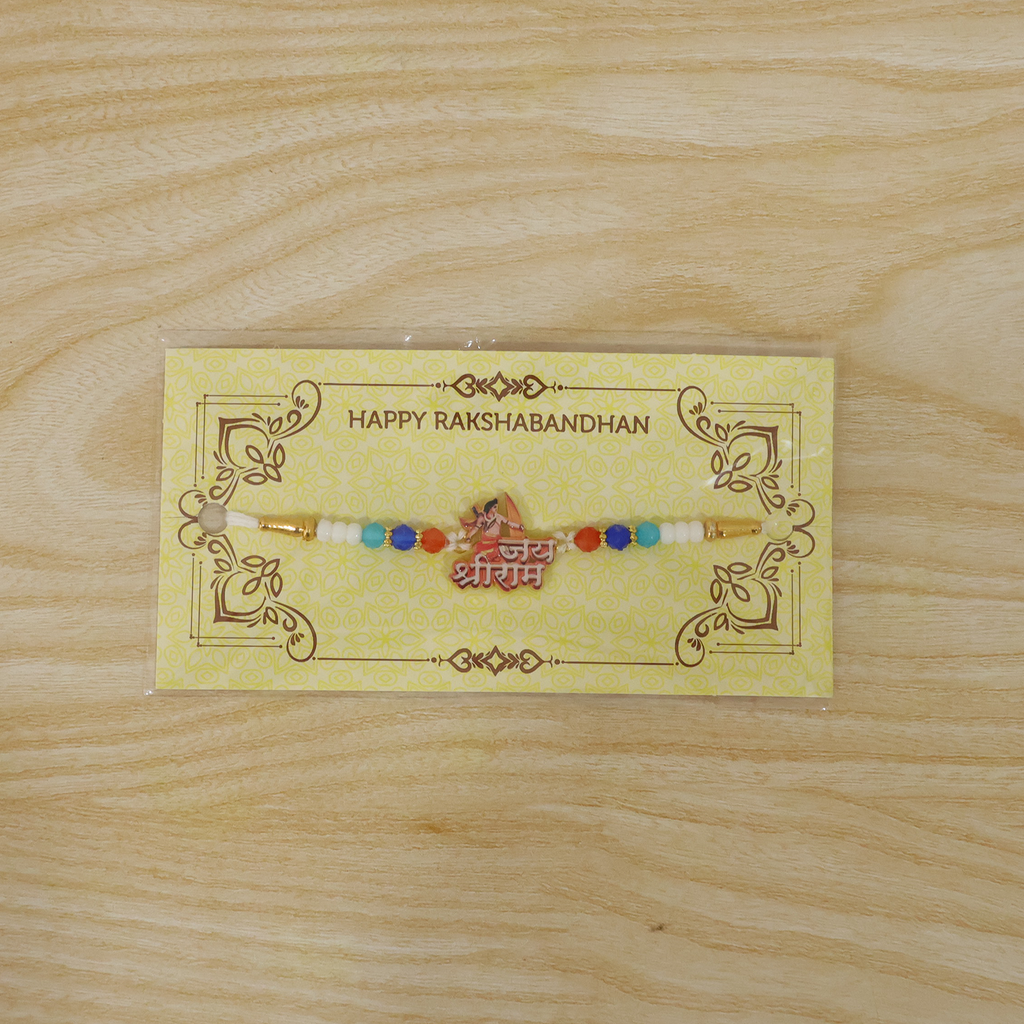 ALVENZA Jai Shri Ram Rakhi – Divine Blessings for Your Brother