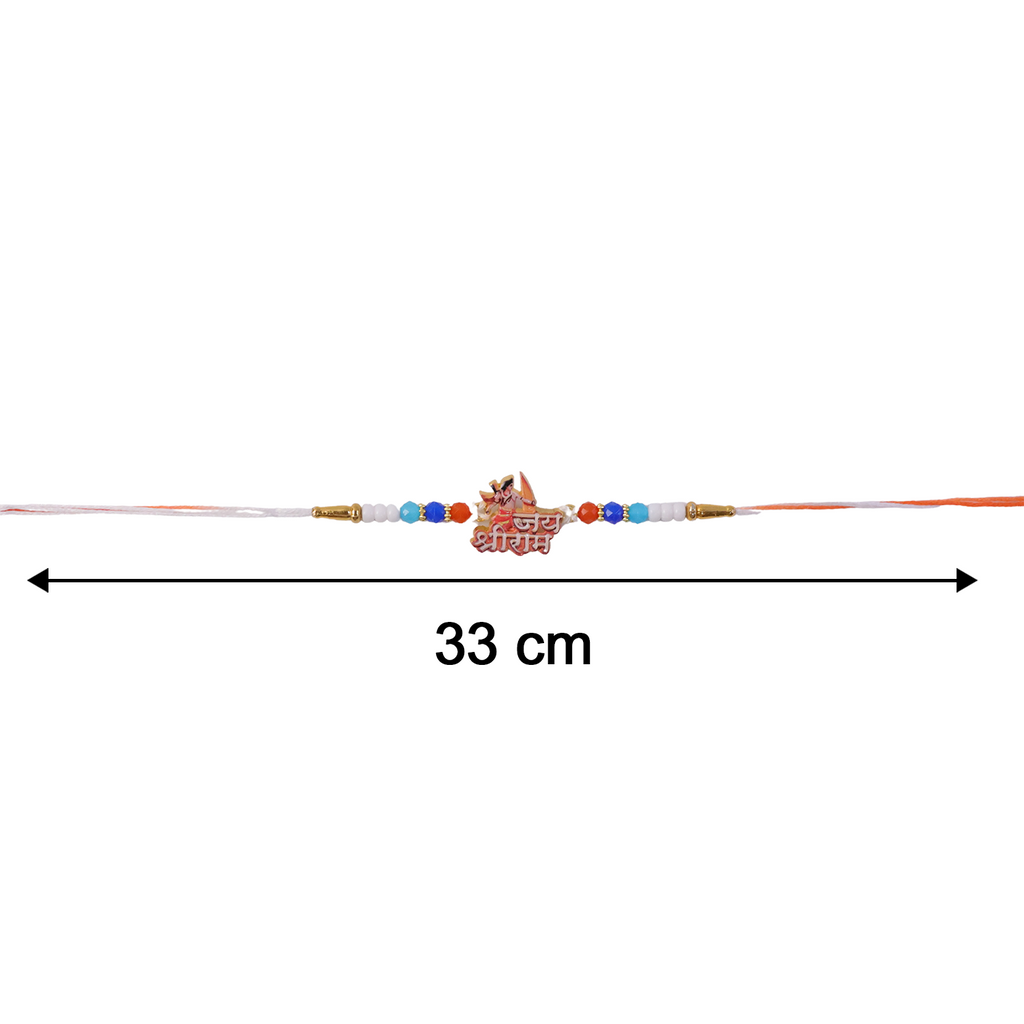 ALVENZA Jai Shri Ram Rakhi – Divine Blessings for Your Brother