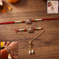 ALVENZA Rakhi – Traditional Pearl Beads Design for Raksha Bandhan