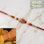 ALVENZA Traditional Rakhi – Elegant thread with decorative beads for Raksha Bandhan