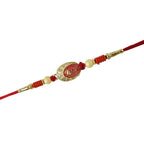ALVENZA Traditional Rakhi – Elegant thread with decorative beads for Raksha Bandhan