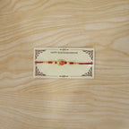 ALVENZA Traditional Rakhi – Elegant thread with decorative beads for Raksha Bandhan