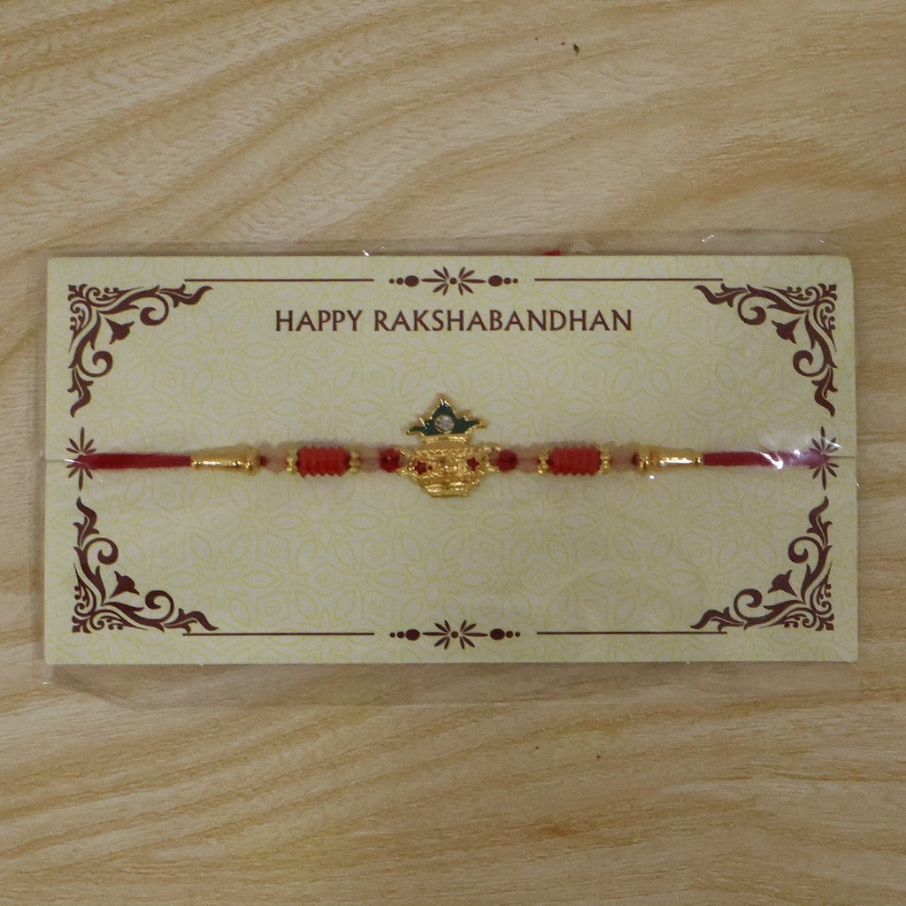 ALVENZA Sacred Kalash Rakhi – Traditional & Stylish for Raksha Bandhan