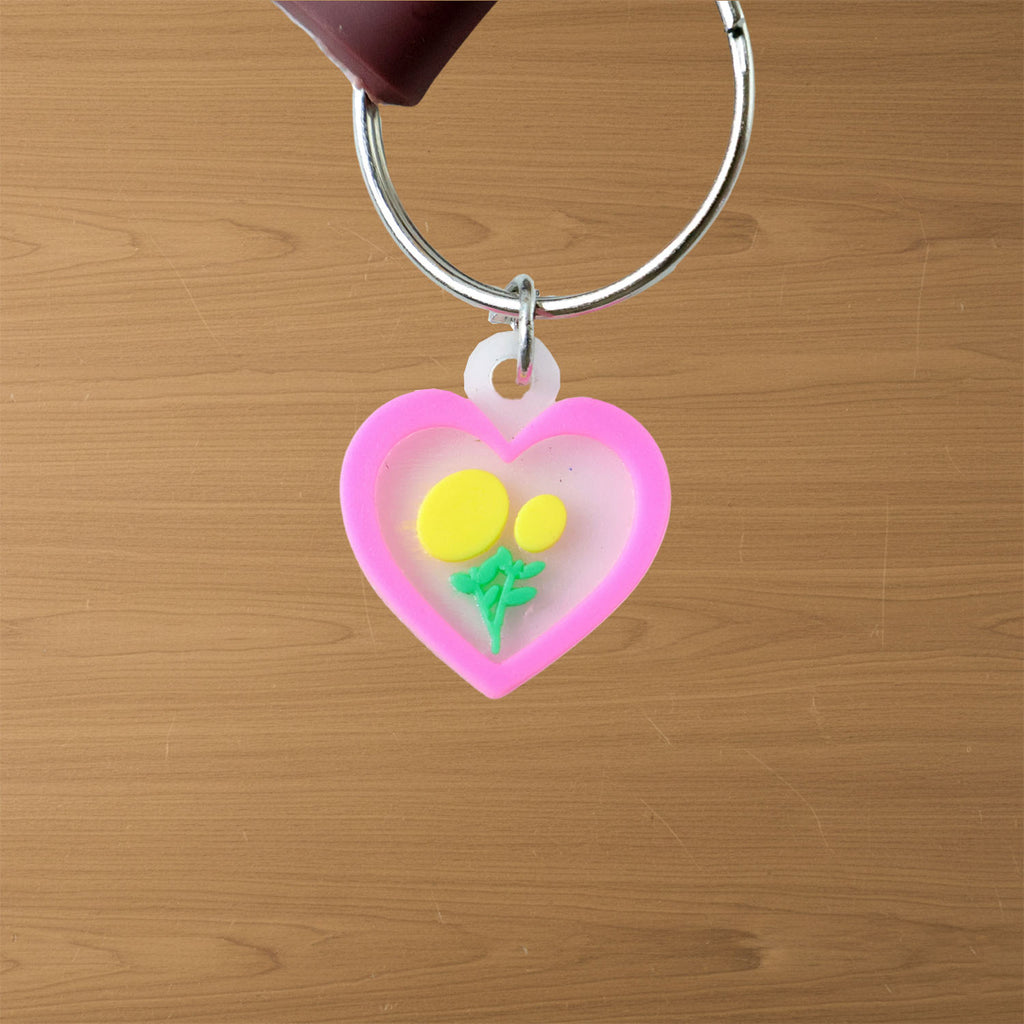 ALVENZA Cartoon Animal Silicone Keychain – Cute Rainbow Strap Accessory