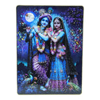 ALVENZA Radha Krishna Wall Frame – Divine Moonlight Artistic Decor